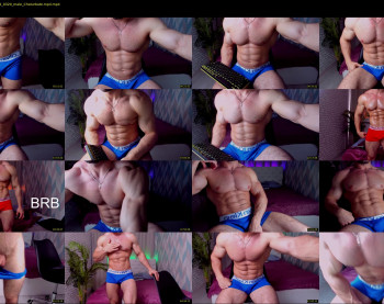 adam_muscle_ — 54 minute Chaturbate male cam show recording, 1080p, Jul 11, 2022