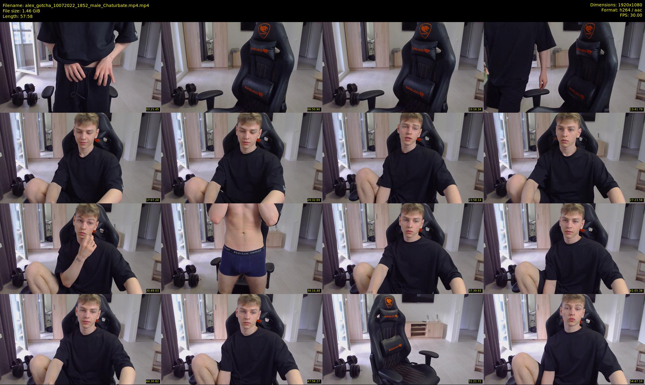 alex_gotcha — 58 minute Chaturbate male cam show recording, 1080p, Jul 10, 2022