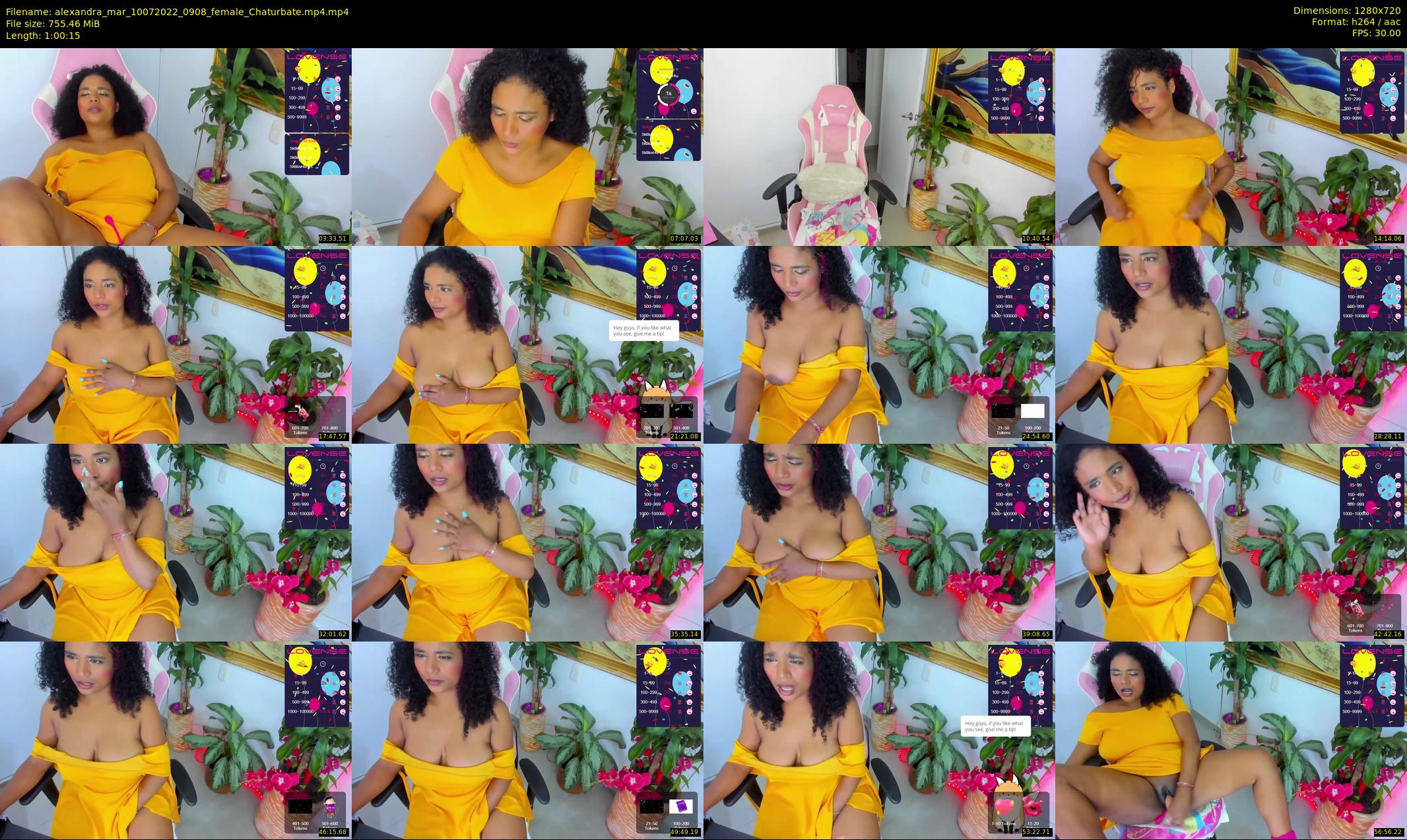 alexandra_mar — 61 minute Chaturbate female cam show recording, 720p, Jul 10, 2022