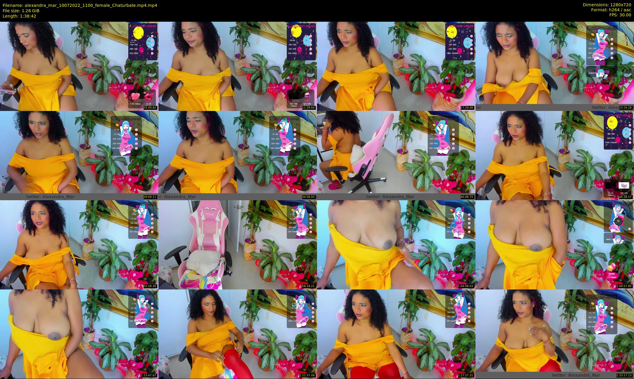 alexandra_mar — 99 minute Chaturbate female cam show recording, 720p, Jul 10, 2022