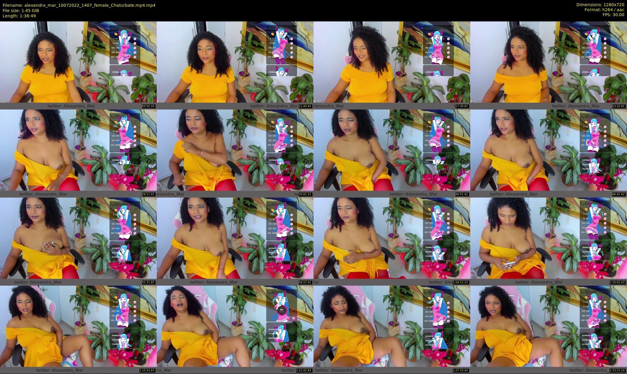 alexandra_mar — 99 minute Chaturbate female cam show recording, 720p, Jul 10, 2022