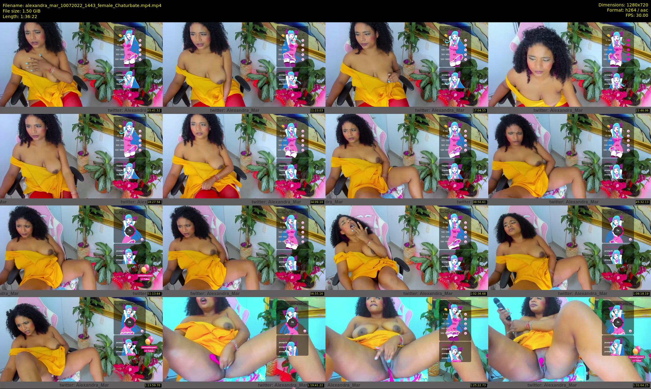 alexandra_mar — 97 minute Chaturbate female cam show recording, 720p, Jul 10, 2022