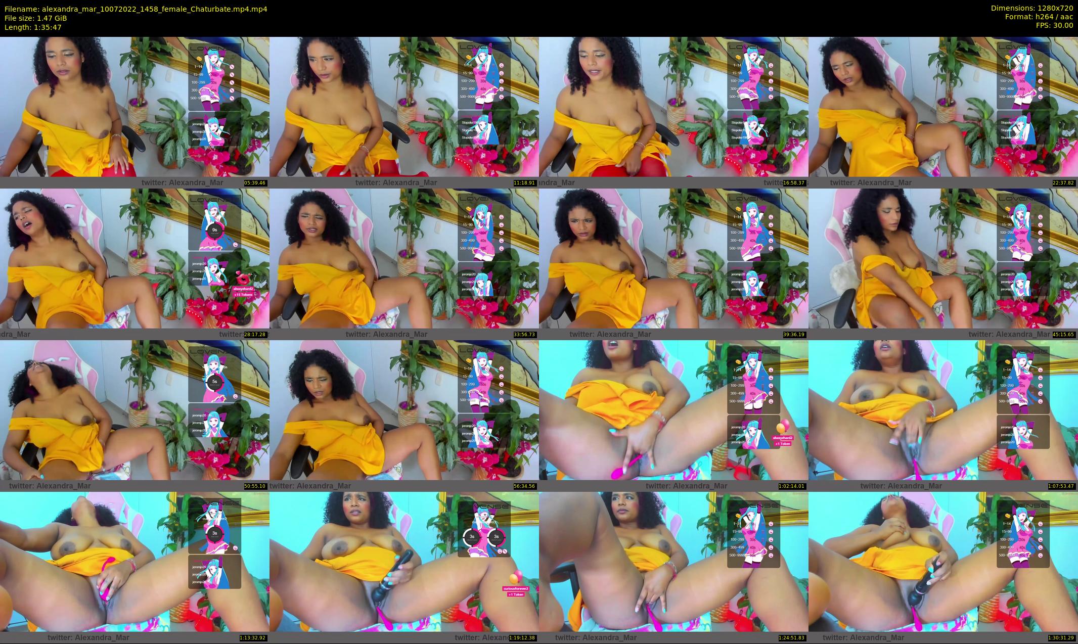 alexandra_mar — 96 minute Chaturbate female cam show recording, 720p, Jul 10, 2022