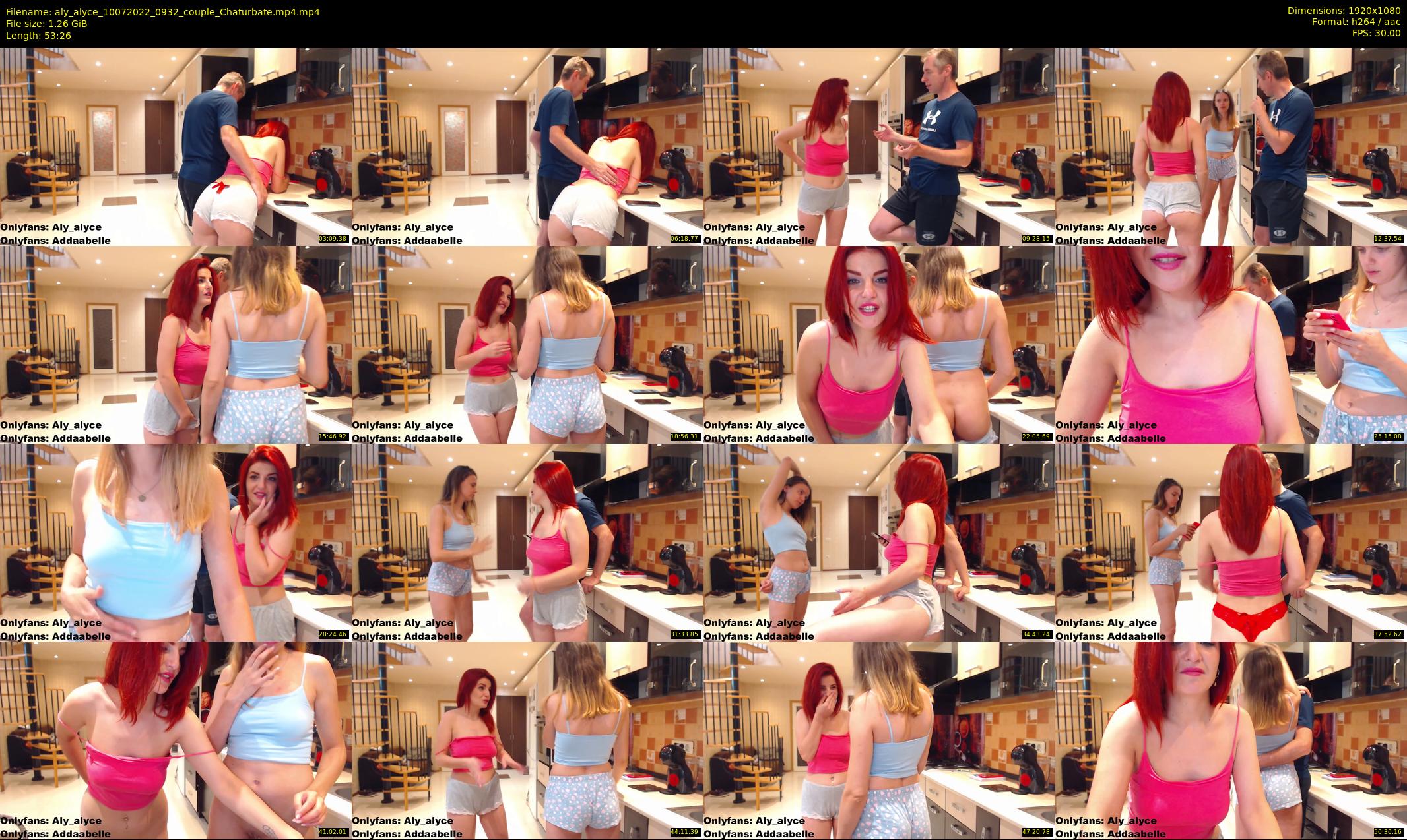 aly_alyce — 54 minute Chaturbate female cam show recording, 1080p, Jul 10, 2022