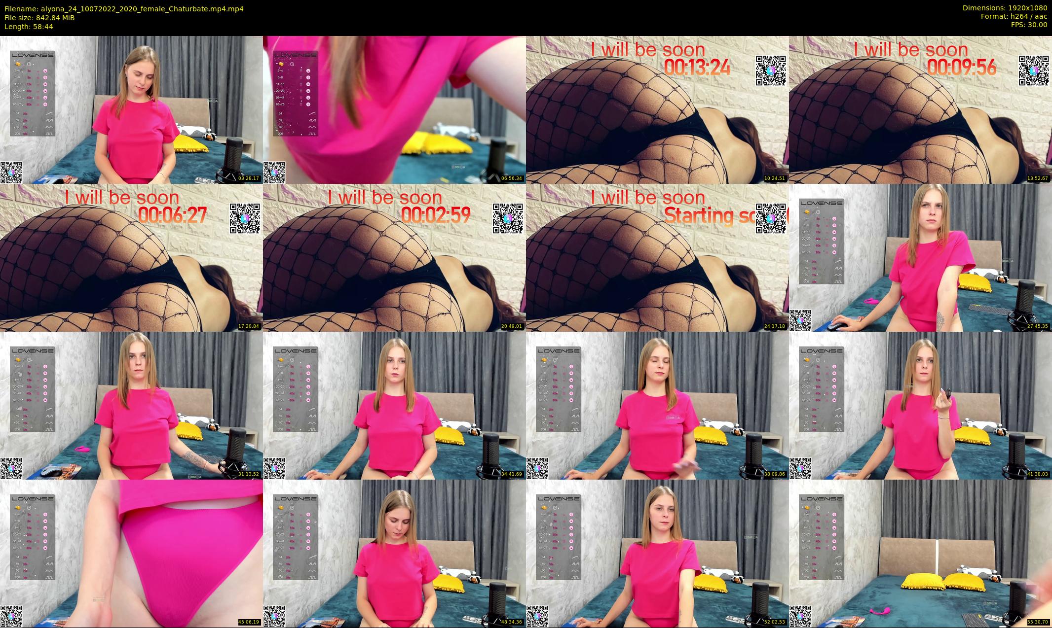 alyona_24 — 59 minute Chaturbate female cam show recording, 1080p, Jul 10, 2022