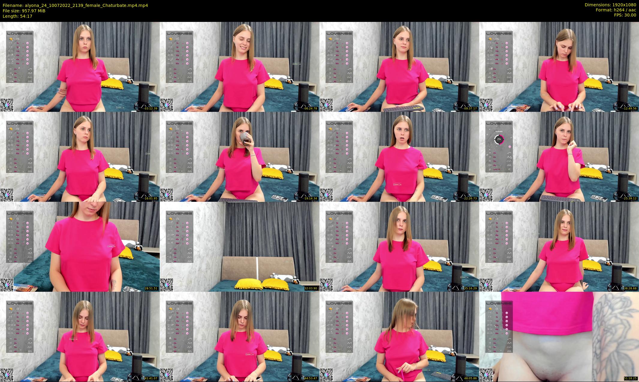alyona_24 — 55 minute Chaturbate female cam show recording, 1080p, Jul 10, 2022