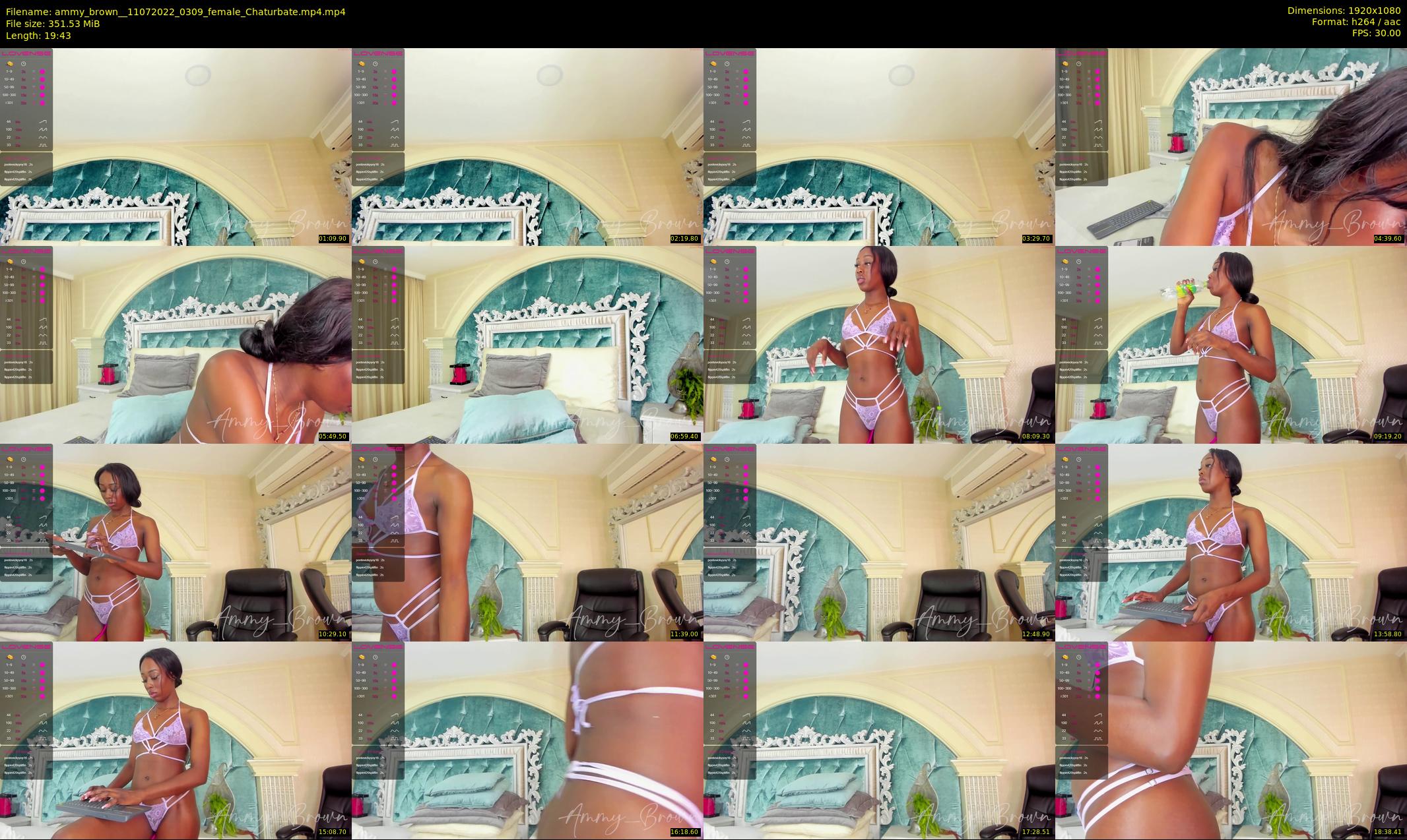 ammy_brown_ — 20 minute Chaturbate female cam show recording, 1080p, Jul 11, 2022