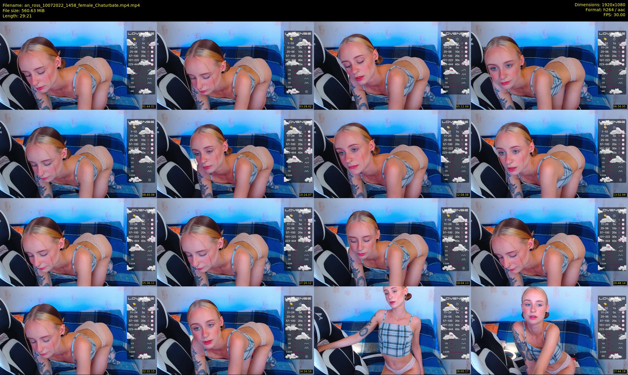 an_ross — 30 minute Chaturbate female cam show recording, 1080p, Jul 10, 2022