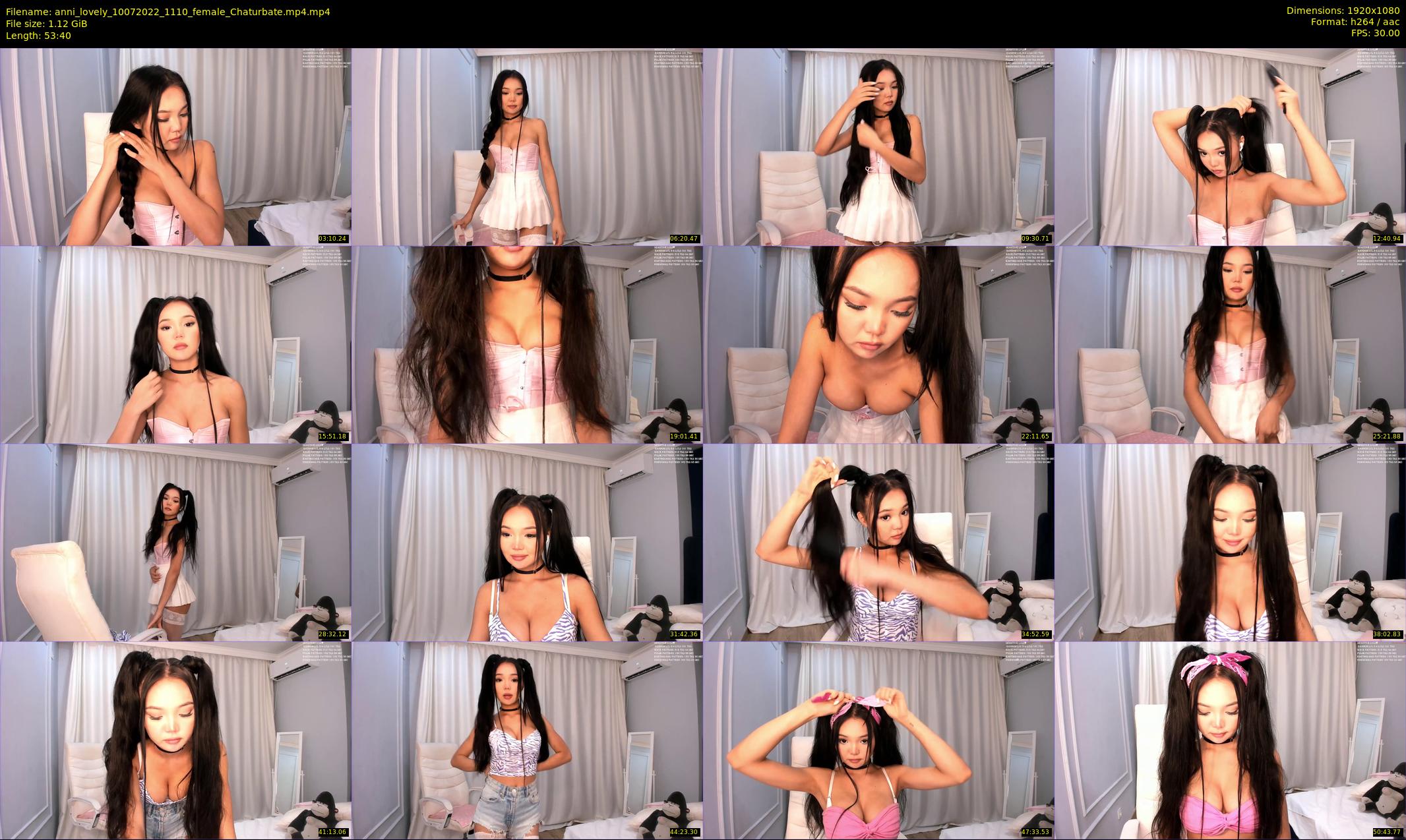 anni_lovely — 54 minute Chaturbate female cam show recording, 1080p, Jul 10, 2022