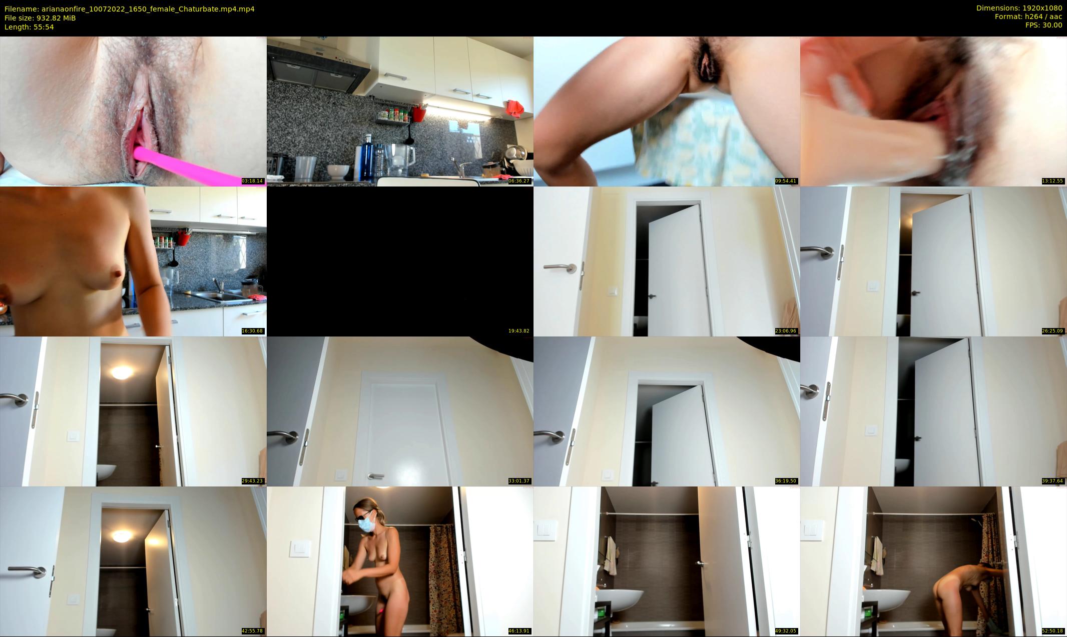 arianaonfire — 56 minute Chaturbate couple cam show recording, 1080p, Jul 10, 2022
