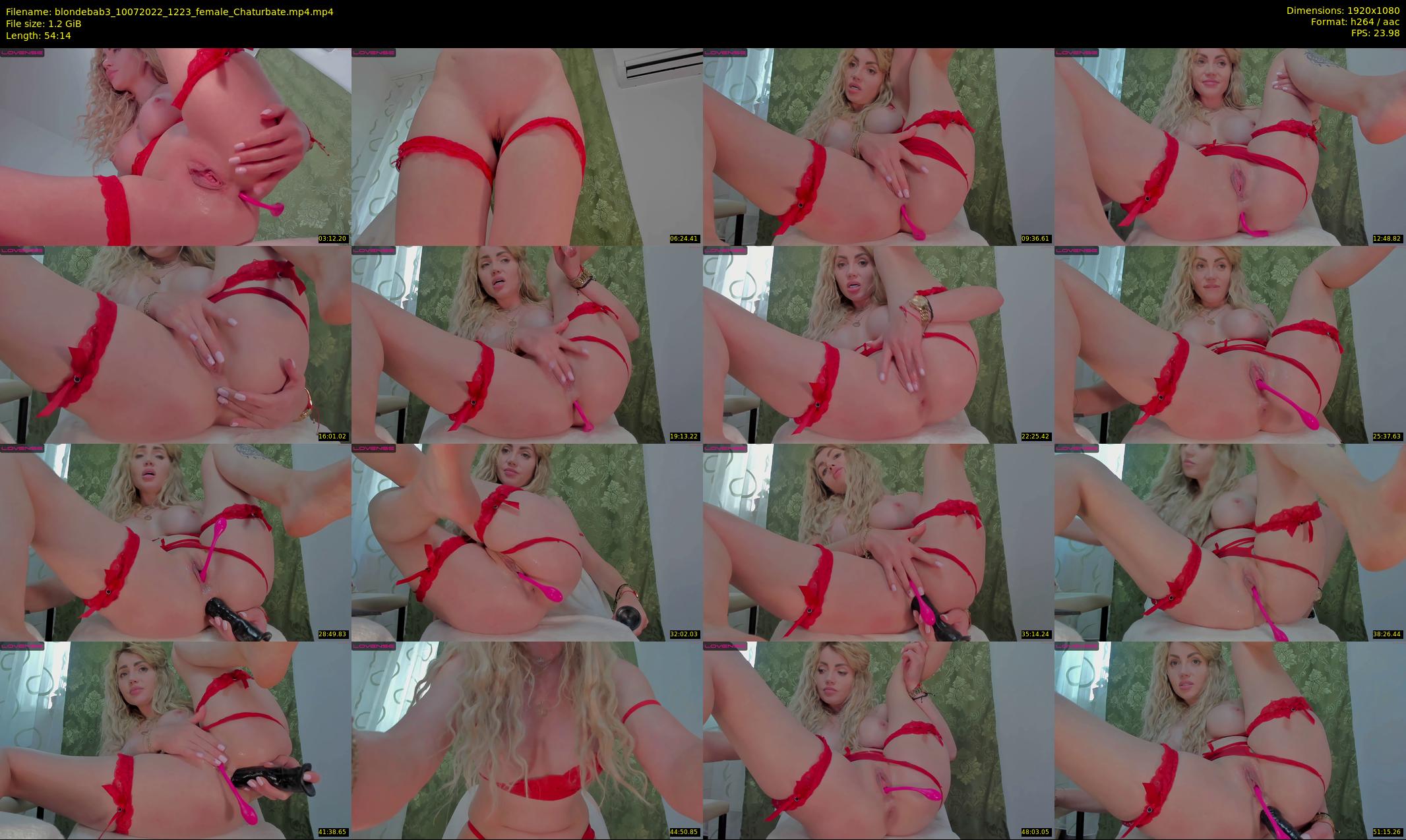 blondebab3 — 55 minute Chaturbate female cam show recording, 1080p, Jul 10, 2022
