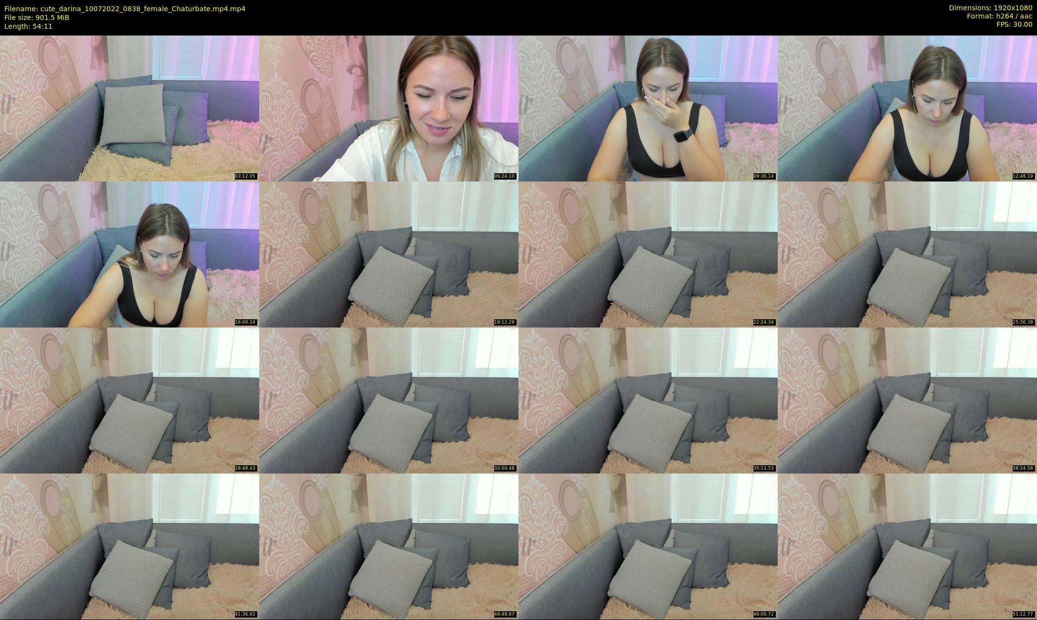 cute_darina — 55 minute Chaturbate female cam show recording, 1080p, Jul 10, 2022