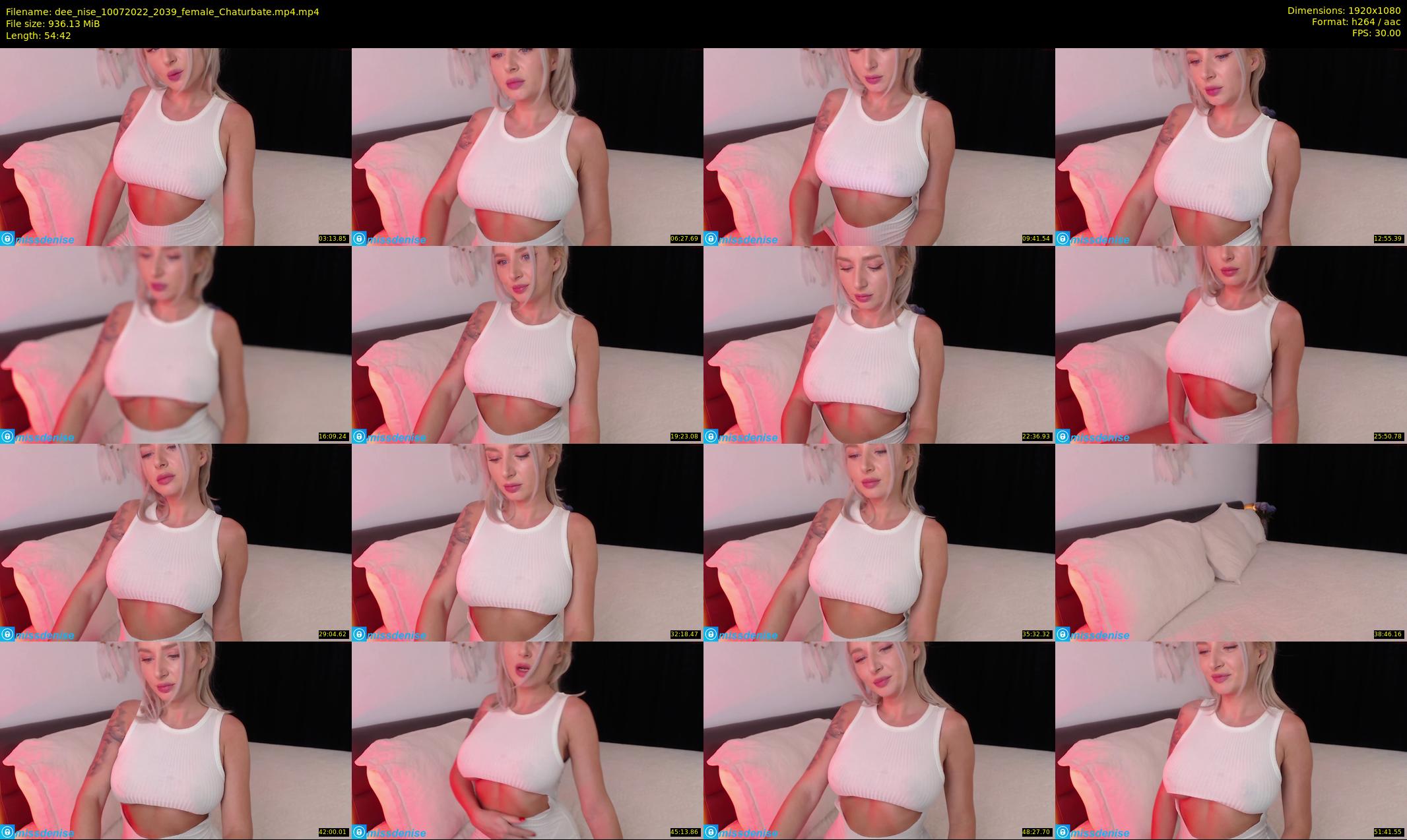 dee_nise — 55 minute Chaturbate female cam show recording, 1080p, Jul 10, 2022