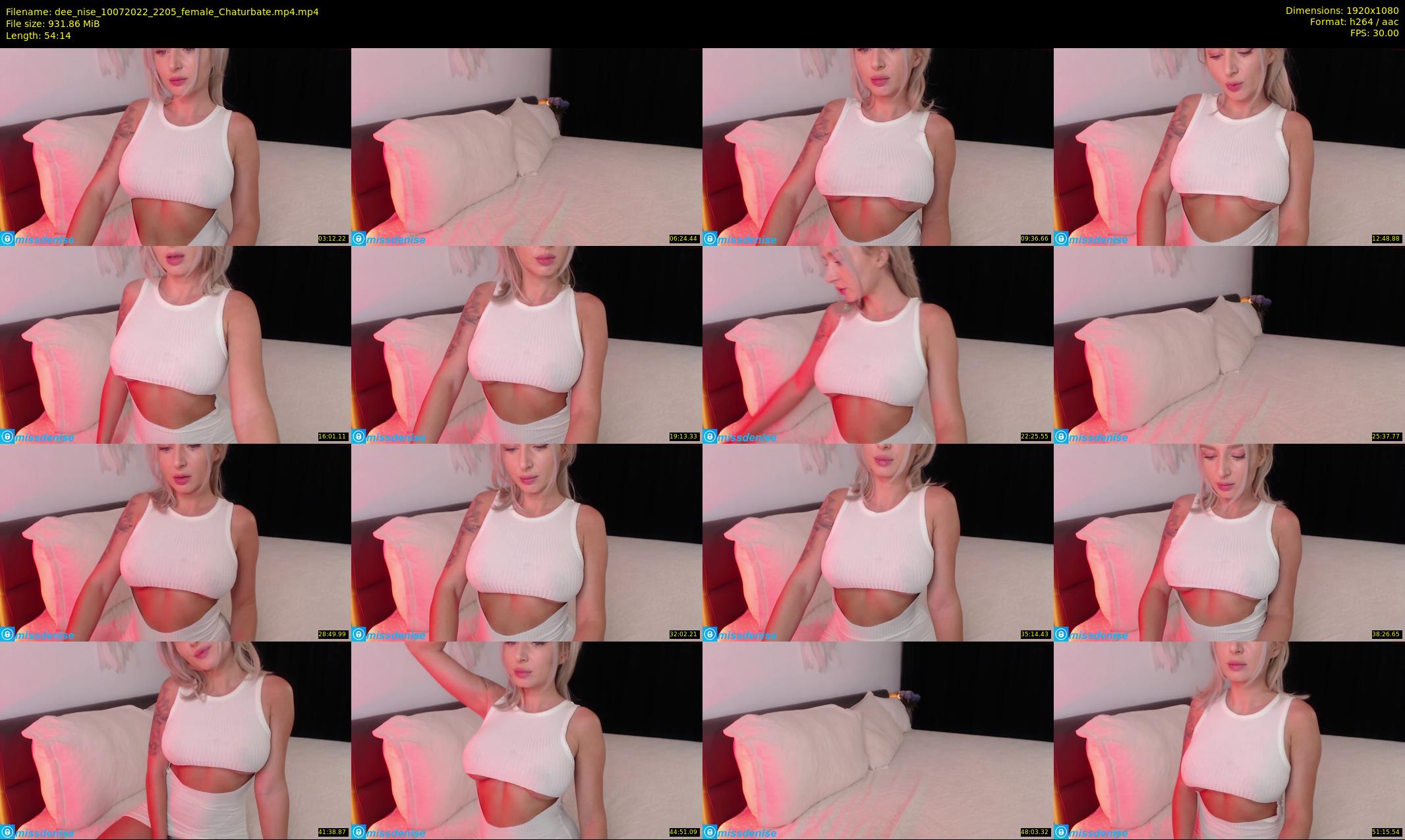 dee_nise — 55 minute Chaturbate female cam show recording, 1080p, Jul 10, 2022