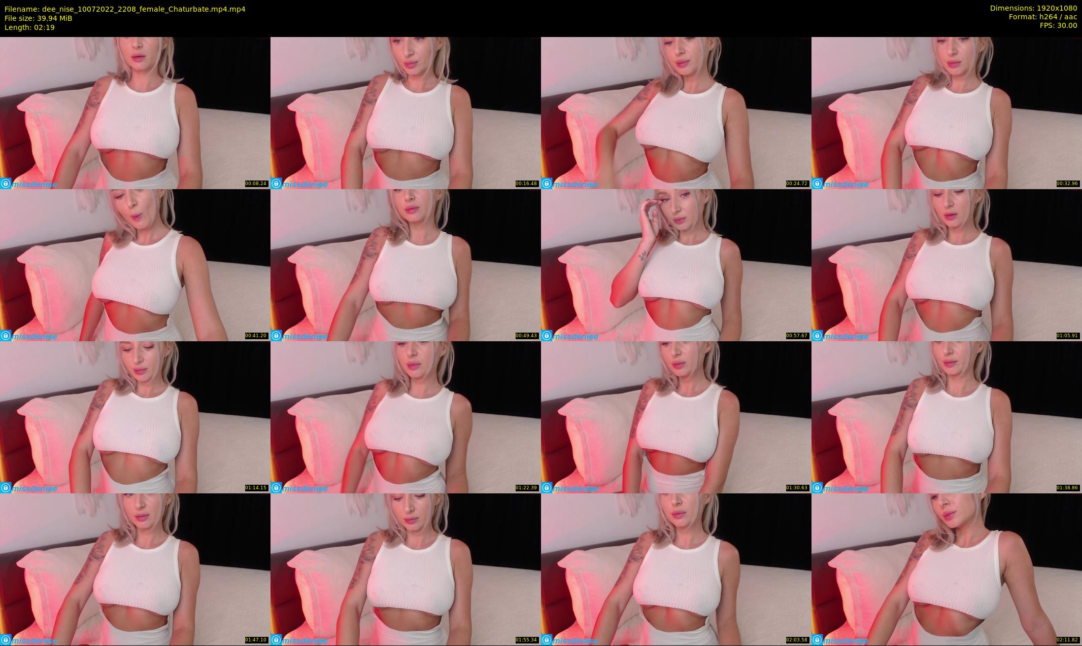 dee_nise — 3 minute Chaturbate female cam show recording, 1080p, Jul 10, 2022