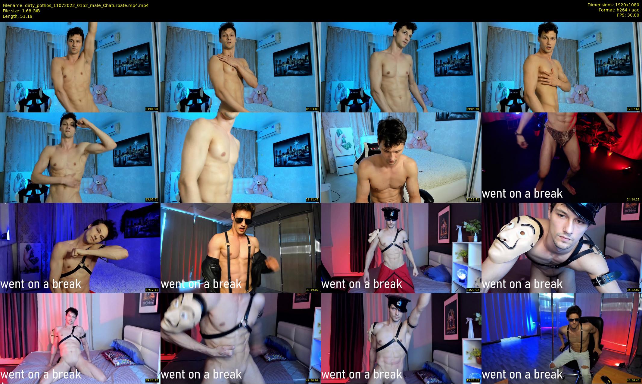 dirty_pothos — 52 minute Chaturbate male cam show recording, 1080p, Jul 11, 2022