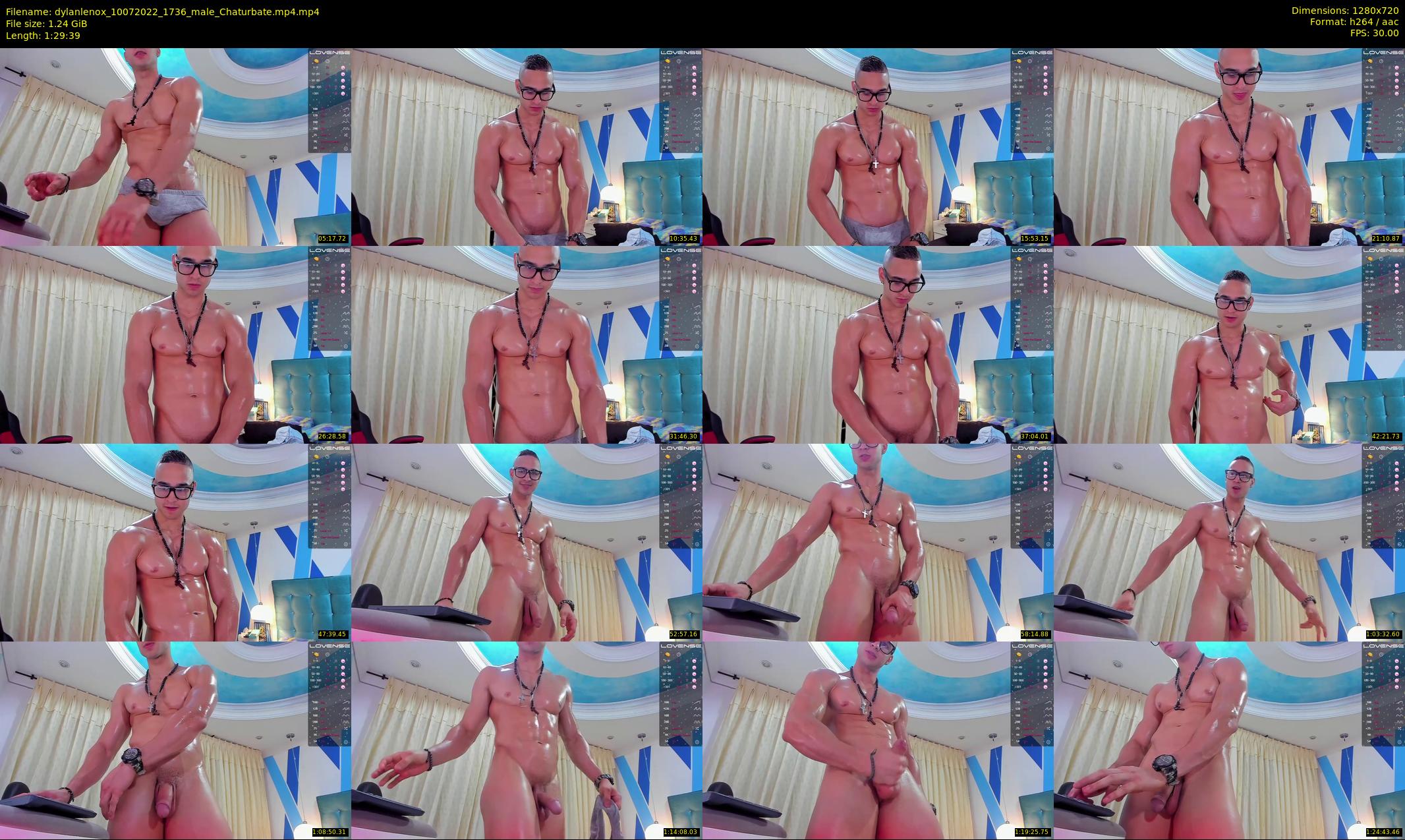 dylanlenox — 90 minute Chaturbate male cam show recording, 720p, Jul 10, 2022