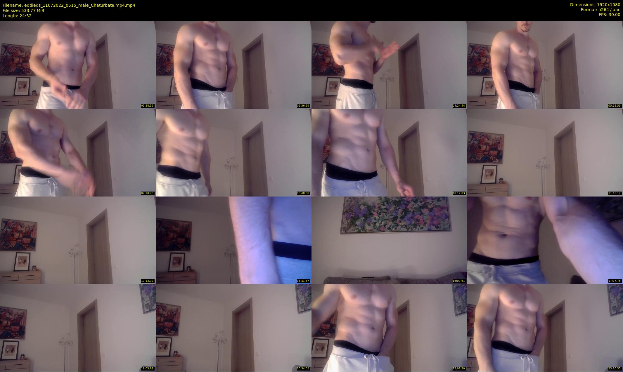 eddieds — 25 minute Chaturbate male cam show recording, 1080p, Jul 11, 2022