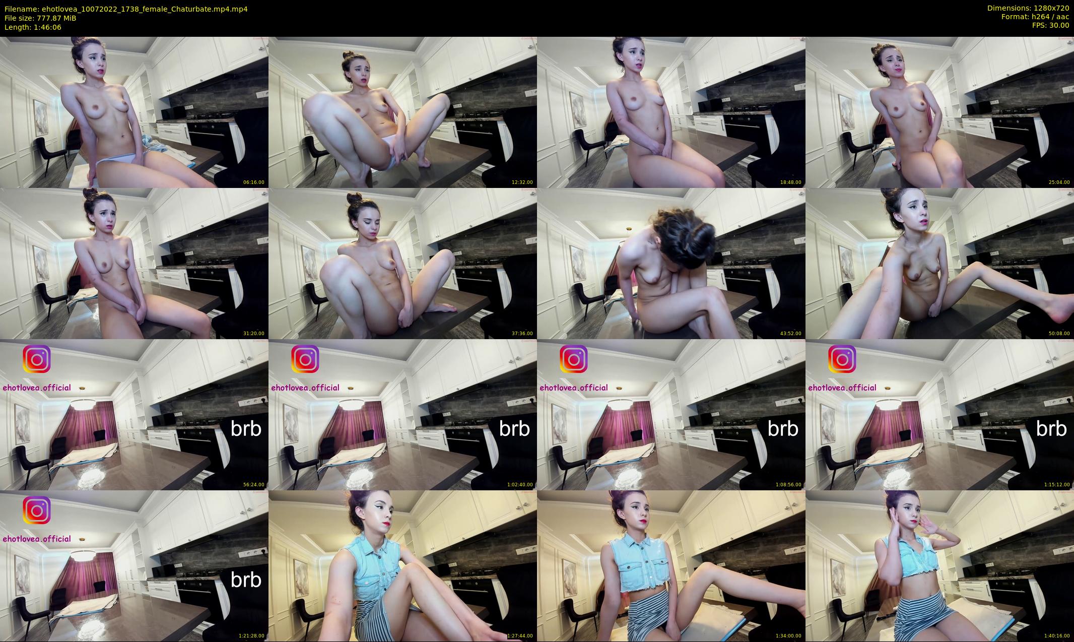 ehotlovea — 107 minute Chaturbate female cam show recording, 720p, Jul 10, 2022