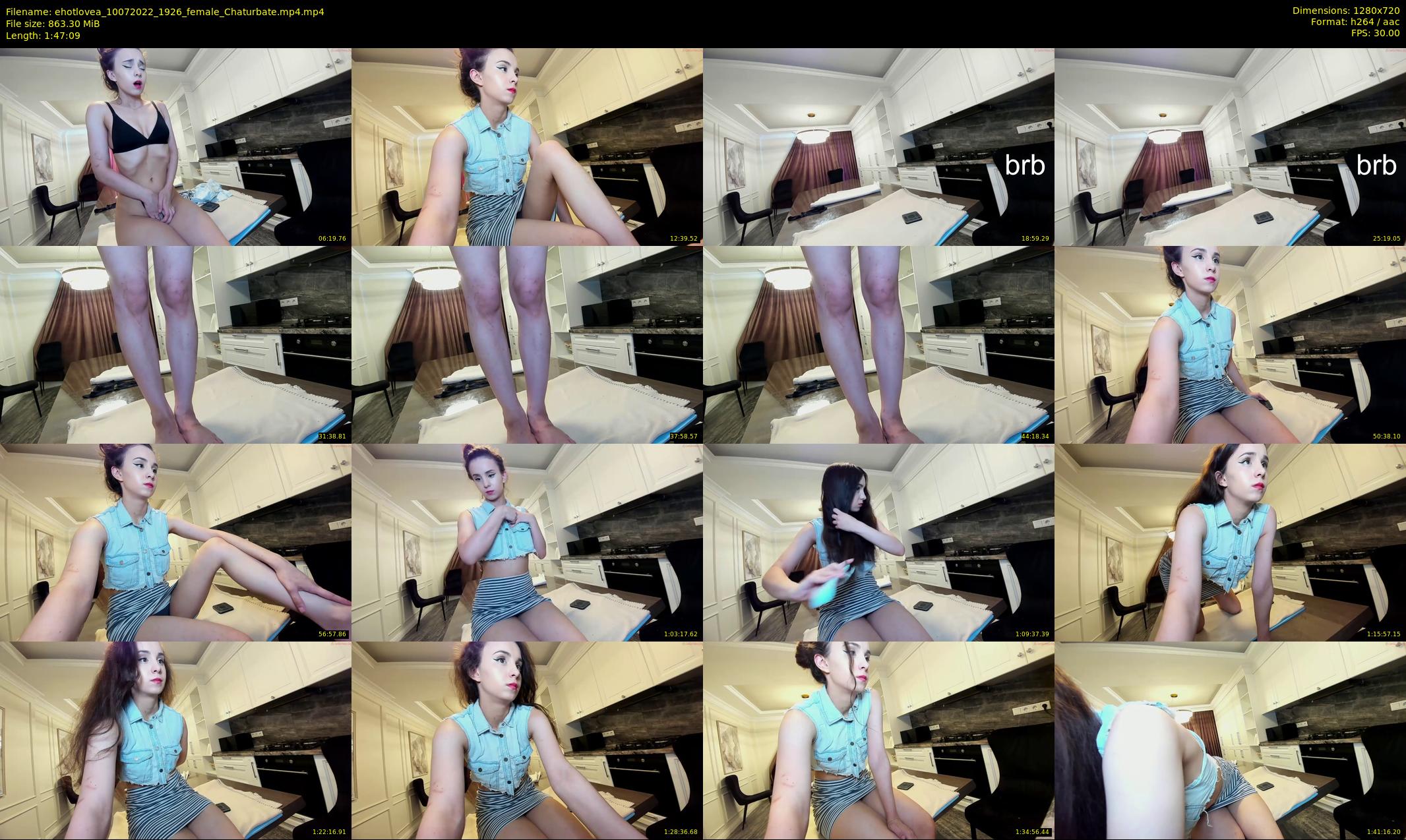 ehotlovea — 108 minute Chaturbate female cam show recording, 720p, Jul 10, 2022