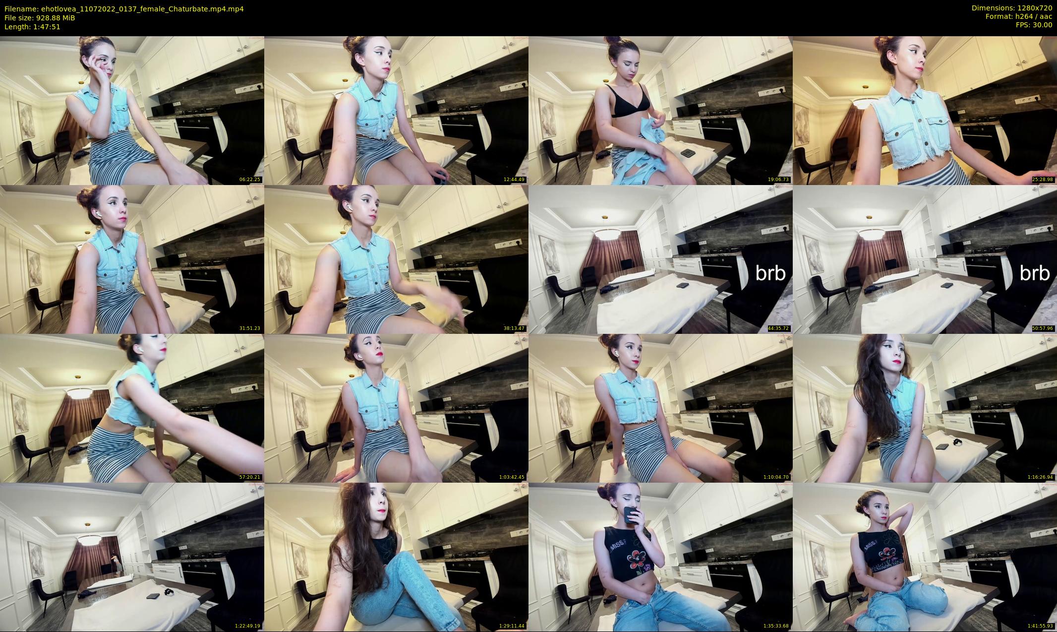 ehotlovea — 108 minute Chaturbate female cam show recording, 720p, Jul 11, 2022