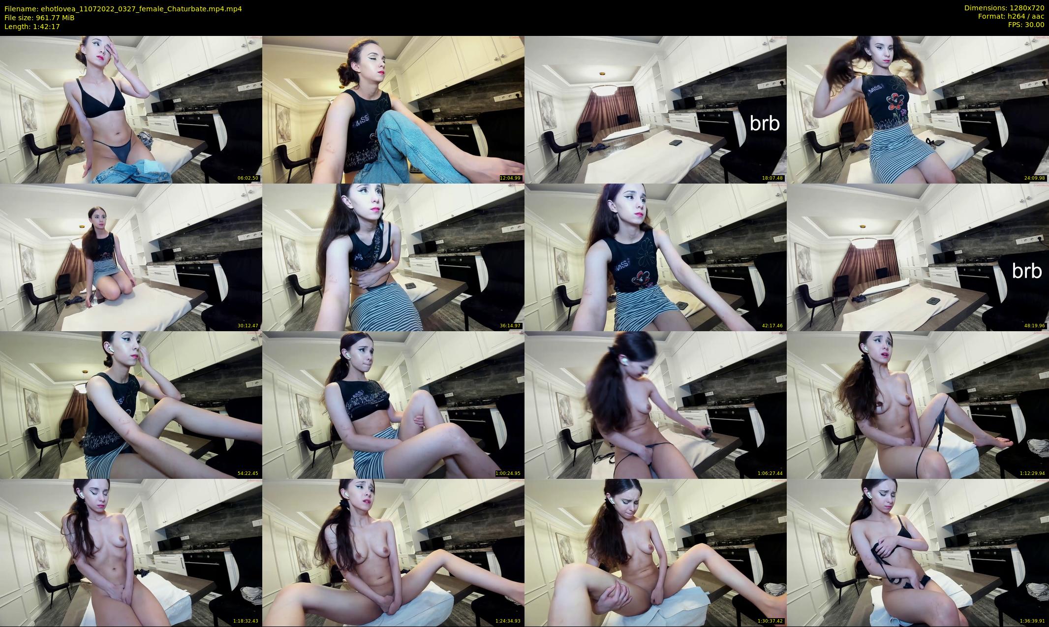 ehotlovea — 103 minute Chaturbate female cam show recording, 720p, Jul 11, 2022