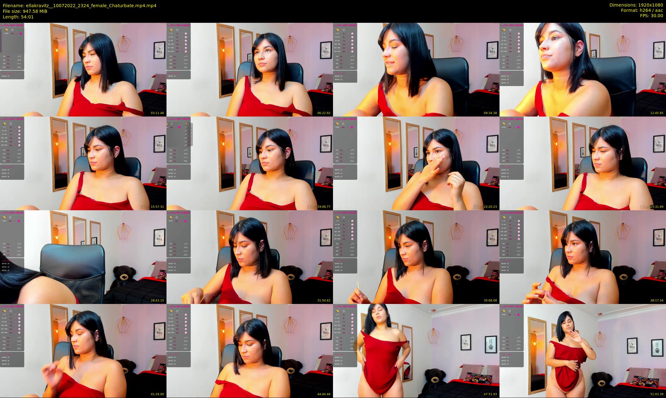 ellakravitz_ — 55 minute Chaturbate female cam show recording, 1080p, Jul 10, 2022