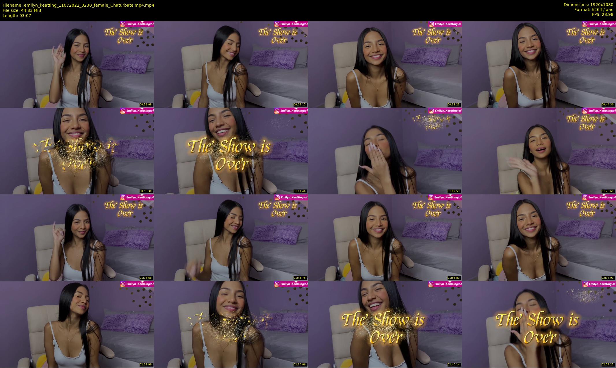 emilyn_keatting — 4 minute Chaturbate female cam show recording, 1080p, Jul 11, 2022