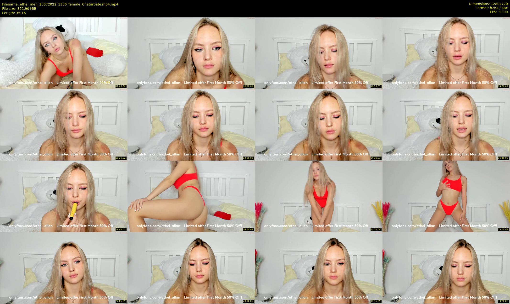 ethel_alen — 36 minute Chaturbate female cam show recording, 720p, Jul 10, 2022