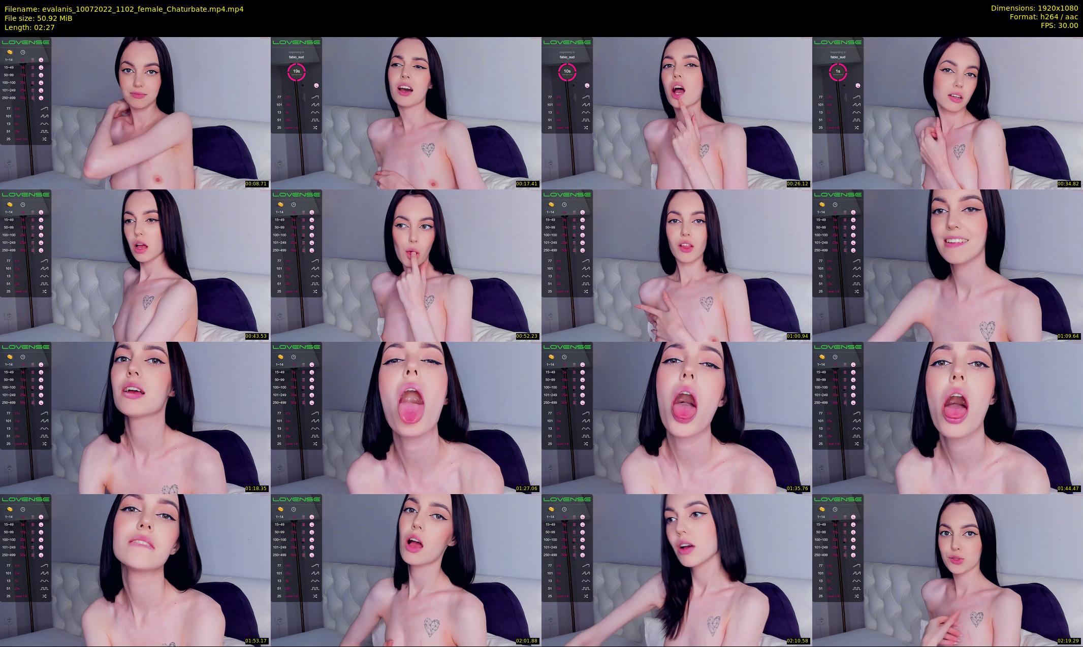 evalanis — 3 minute Chaturbate couple cam show recording, 1080p, Jul 10, 2022