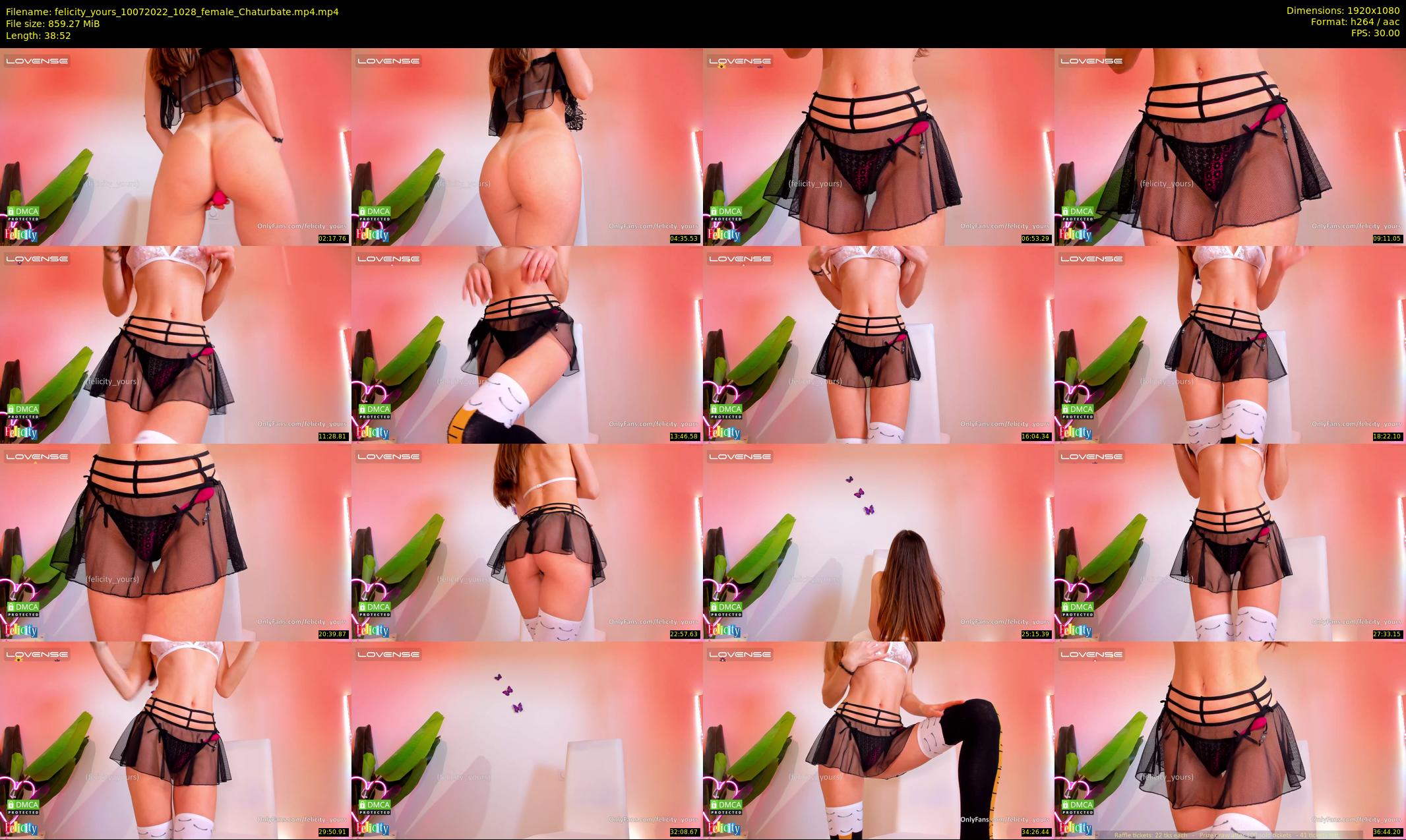 felicity_yours — 39 minute Chaturbate female cam show recording, 1080p, Jul 10, 2022