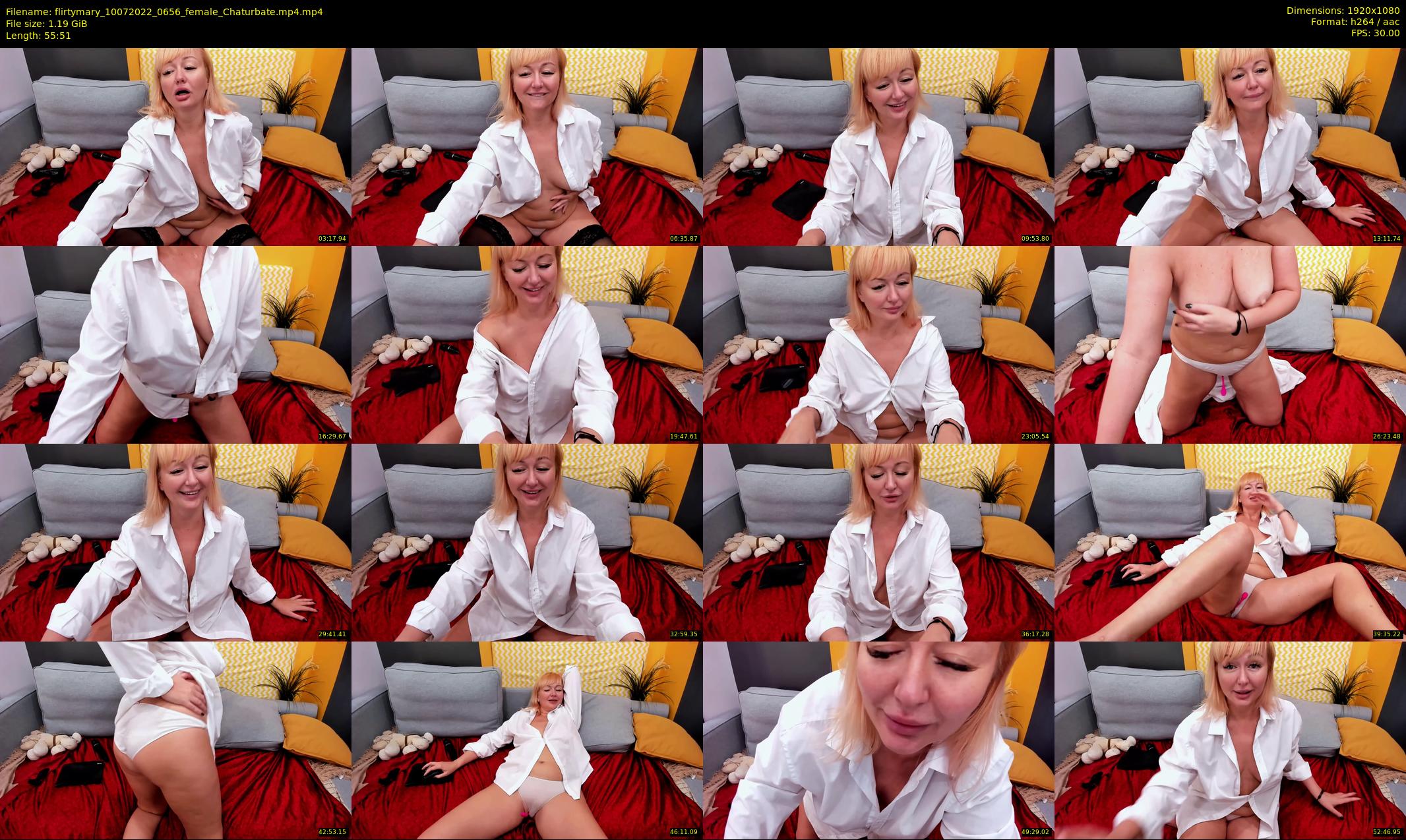flirtymary — 56 minute Chaturbate female cam show recording, 1080p, Jul 10, 2022