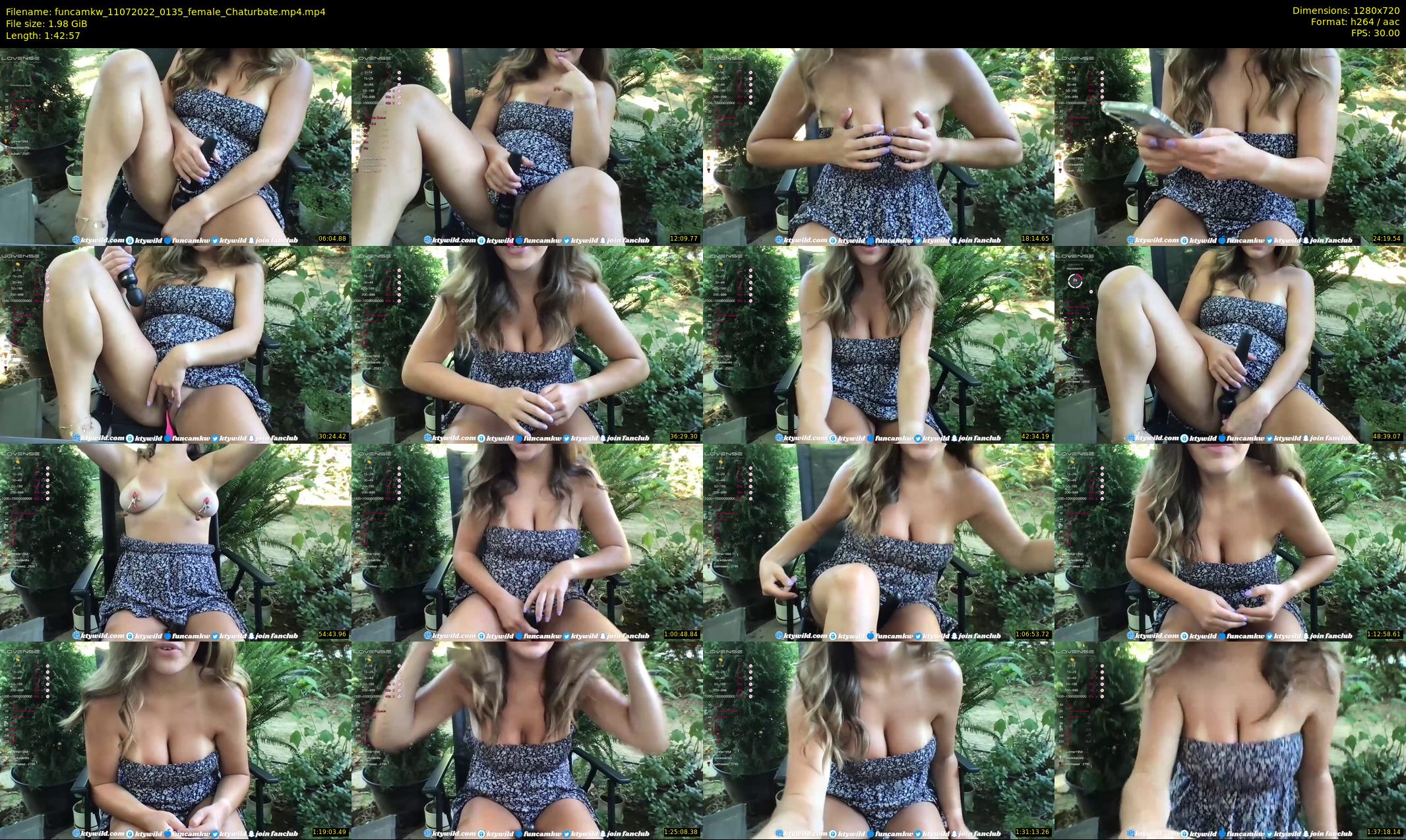 funcamkw — 103 minute Chaturbate female cam show recording, 720p, Jul 11, 2022