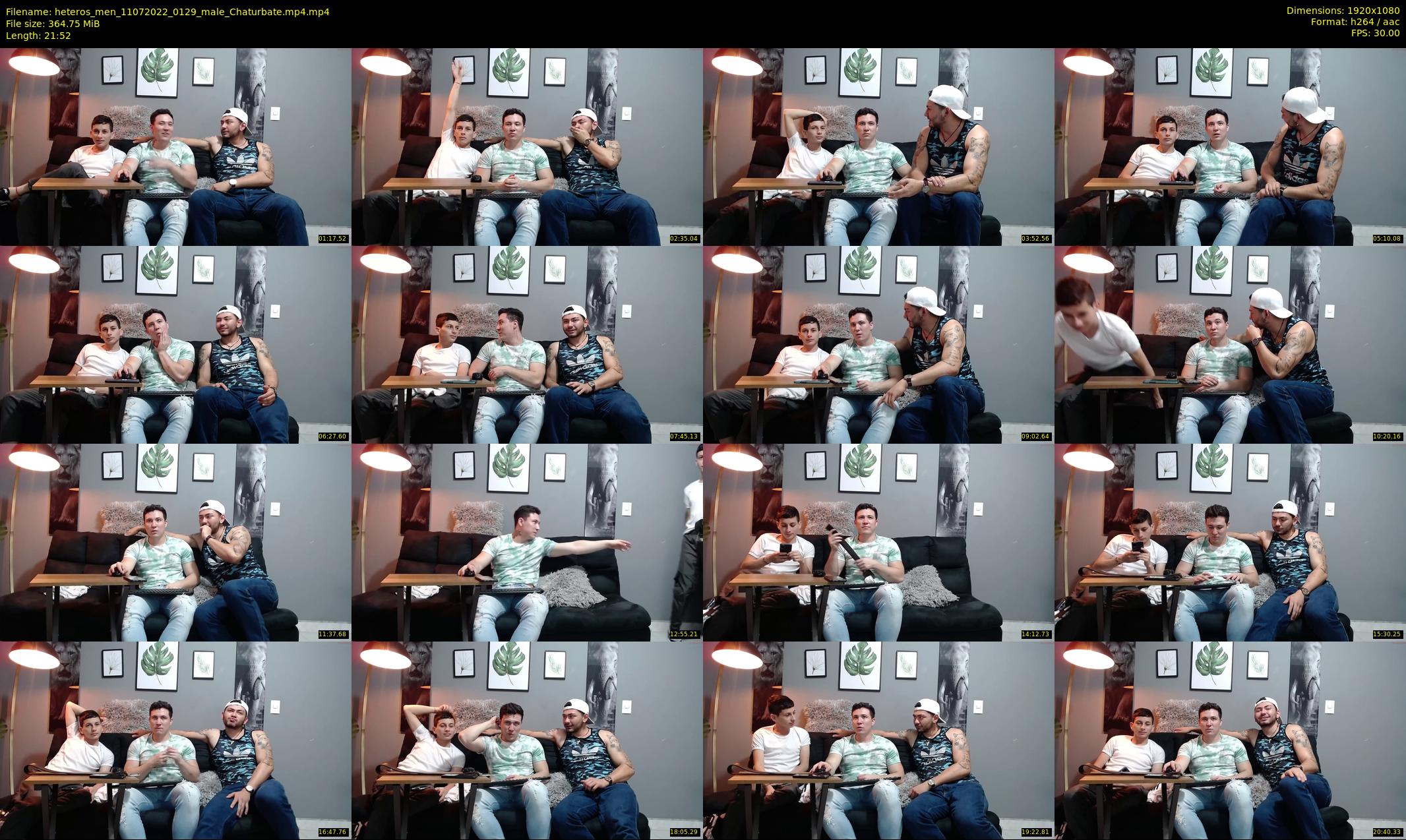 heteros_men — 22 minute Chaturbate male cam show recording, 1080p, Jul 11, 2022