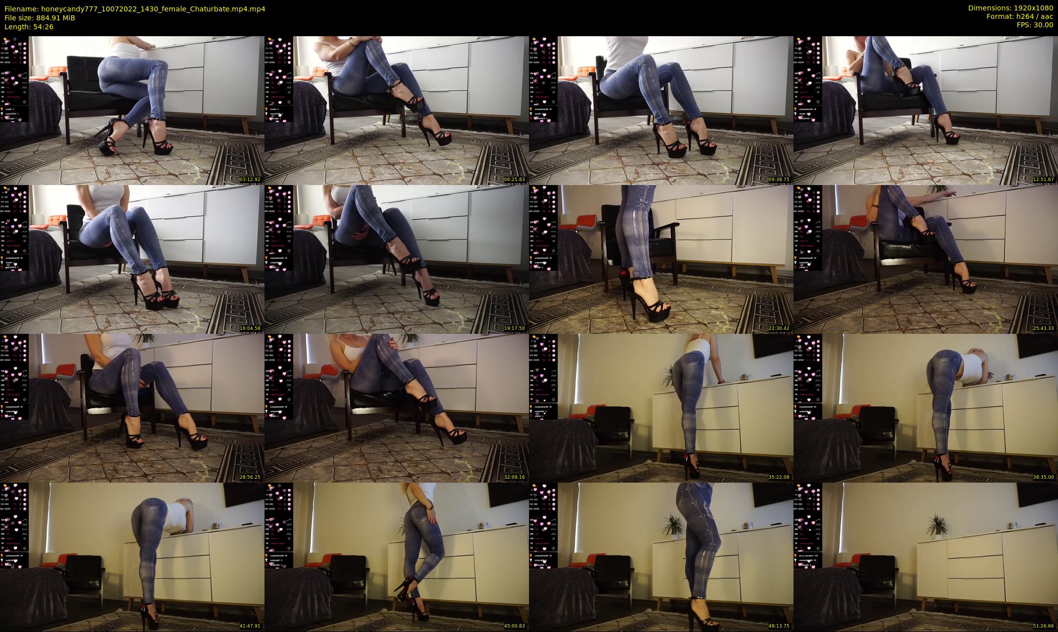 honeycandy777 — 55 minute Chaturbate couple cam show recording, 1080p, Jul 10, 2022