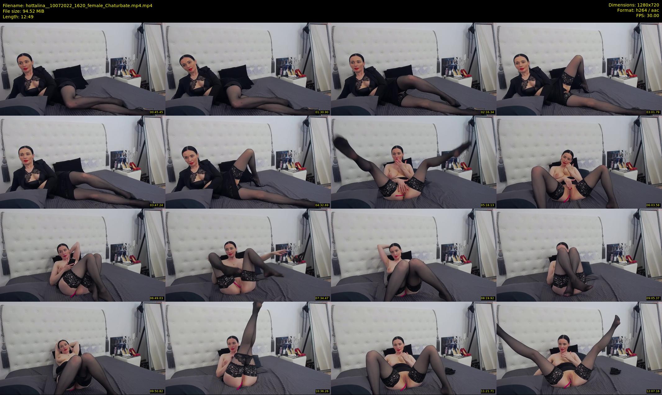 hottalina_ — 13 minute Chaturbate female cam show recording, 720p, Jul 10, 2022