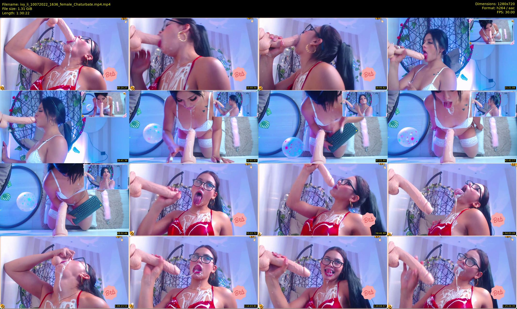 ivy_li — 91 minute Chaturbate female cam show recording, 720p, Jul 10, 2022