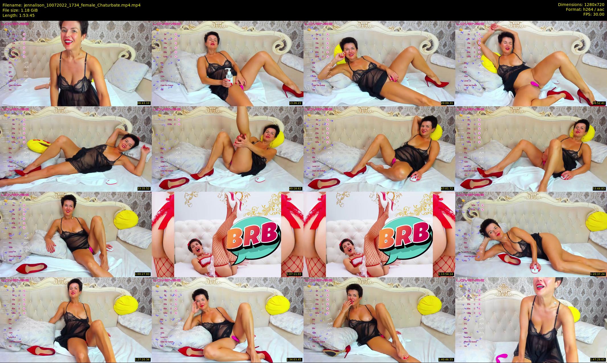 jennalison — 114 minute Chaturbate female cam show recording, 720p, Jul 10, 2022