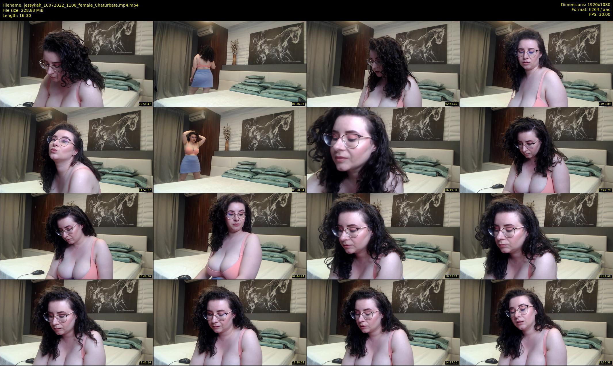 jessykah — 17 minute Chaturbate female cam show recording, 1080p, Jul 10, 2022