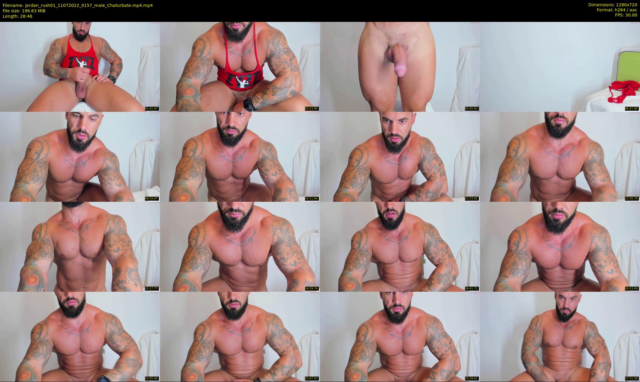 jordan_rush01 — 29 minute Chaturbate male cam show recording, 720p, Jul 11, 2022