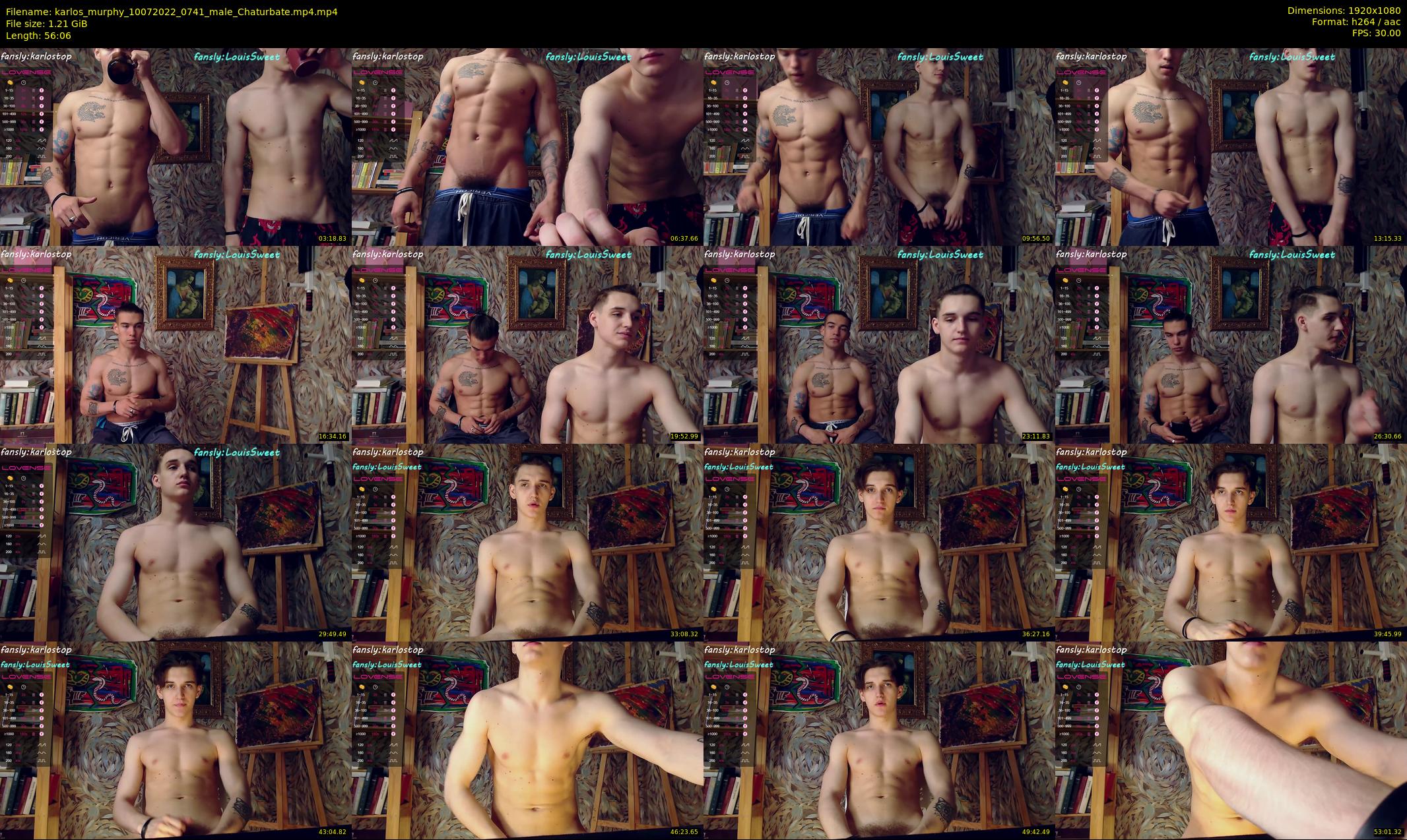 karlos_murphy — 57 minute Chaturbate male cam show recording, 1080p, Jul 10, 2022