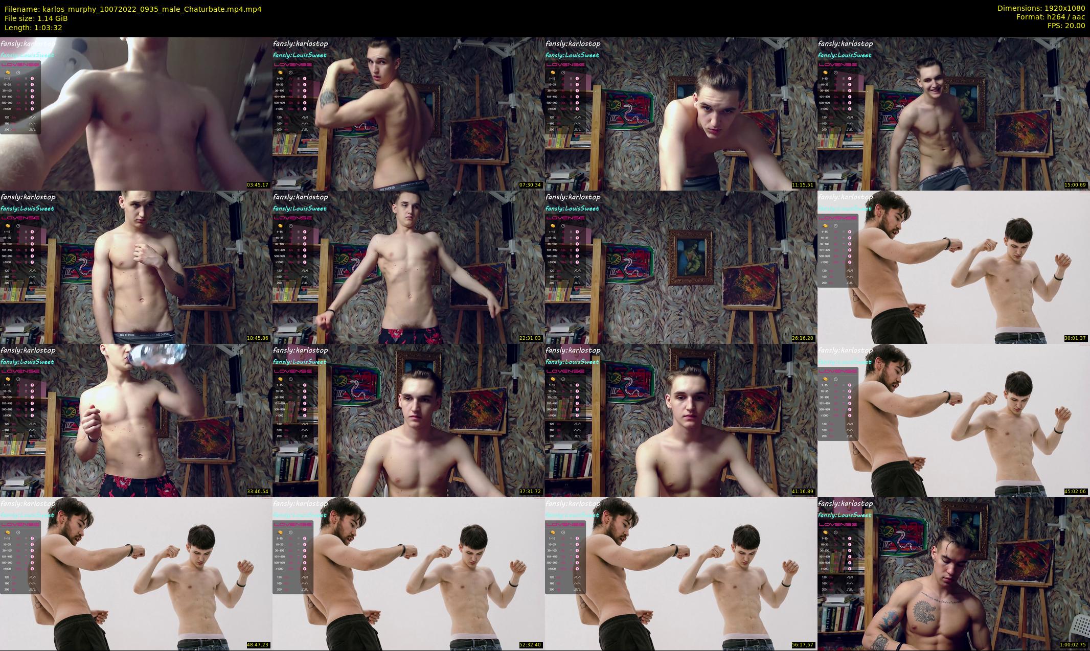 karlos_murphy — 64 minute Chaturbate male cam show recording, 1080p, Jul 10, 2022