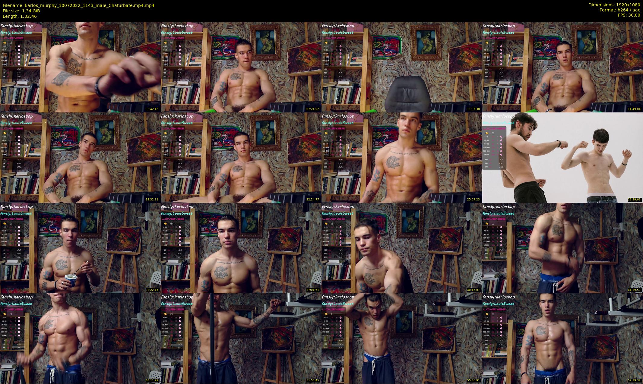 karlos_murphy — 63 minute Chaturbate male cam show recording, 1080p, Jul 10, 2022
