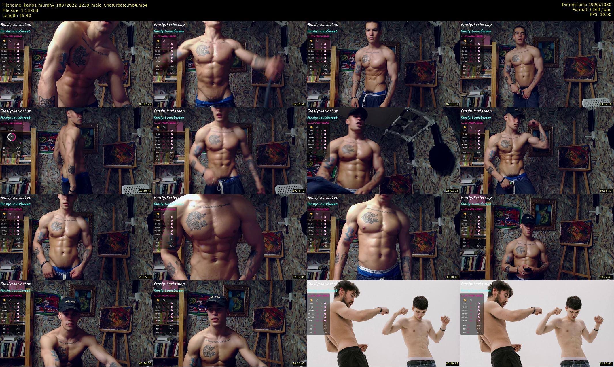 karlos_murphy — 56 minute Chaturbate male cam show recording, 1080p, Jul 10, 2022