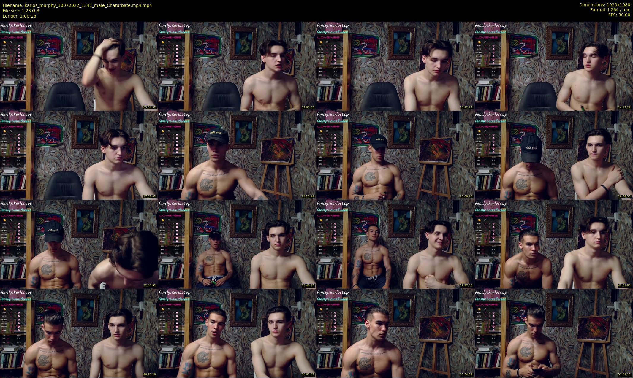 karlos_murphy — 61 minute Chaturbate male cam show recording, 1080p, Jul 10, 2022