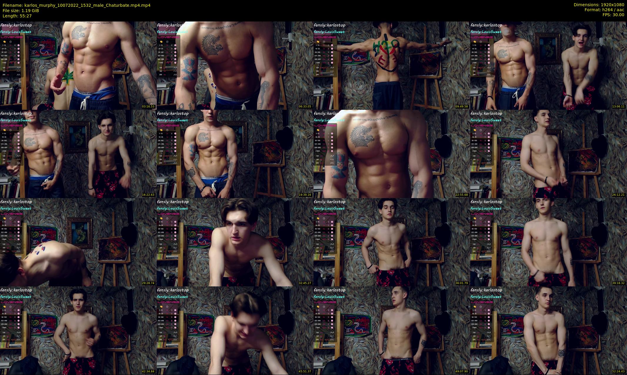 karlos_murphy — 56 minute Chaturbate male cam show recording, 1080p, Jul 10, 2022
