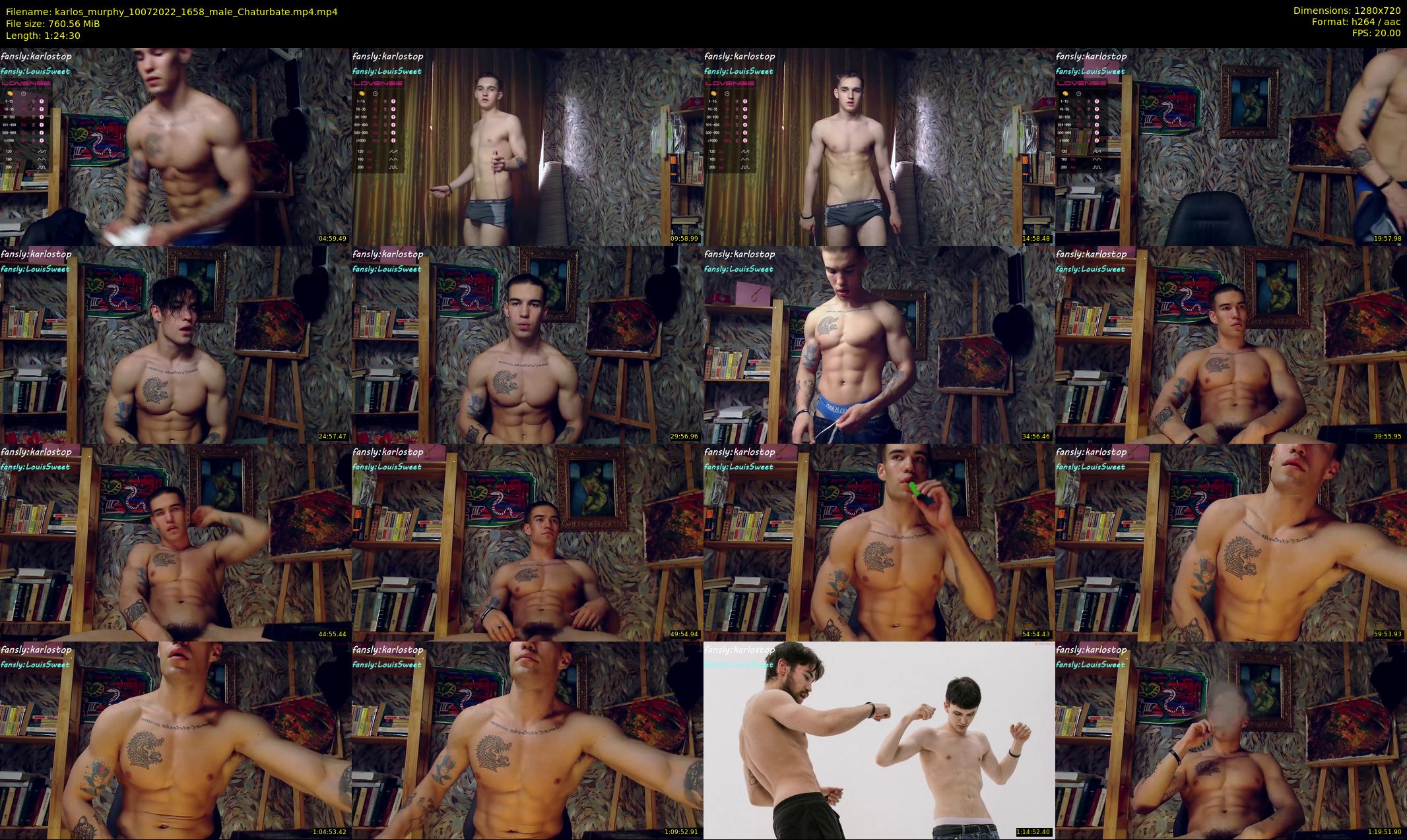 karlos_murphy — 85 minute Chaturbate male cam show recording, 720p, Jul 10, 2022