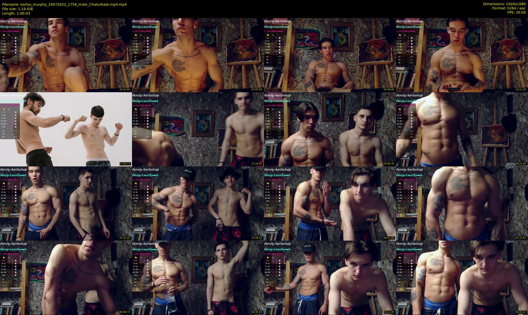 karlos_murphy — 61 minute Chaturbate male cam show recording, 1080p, Jul 10, 2022