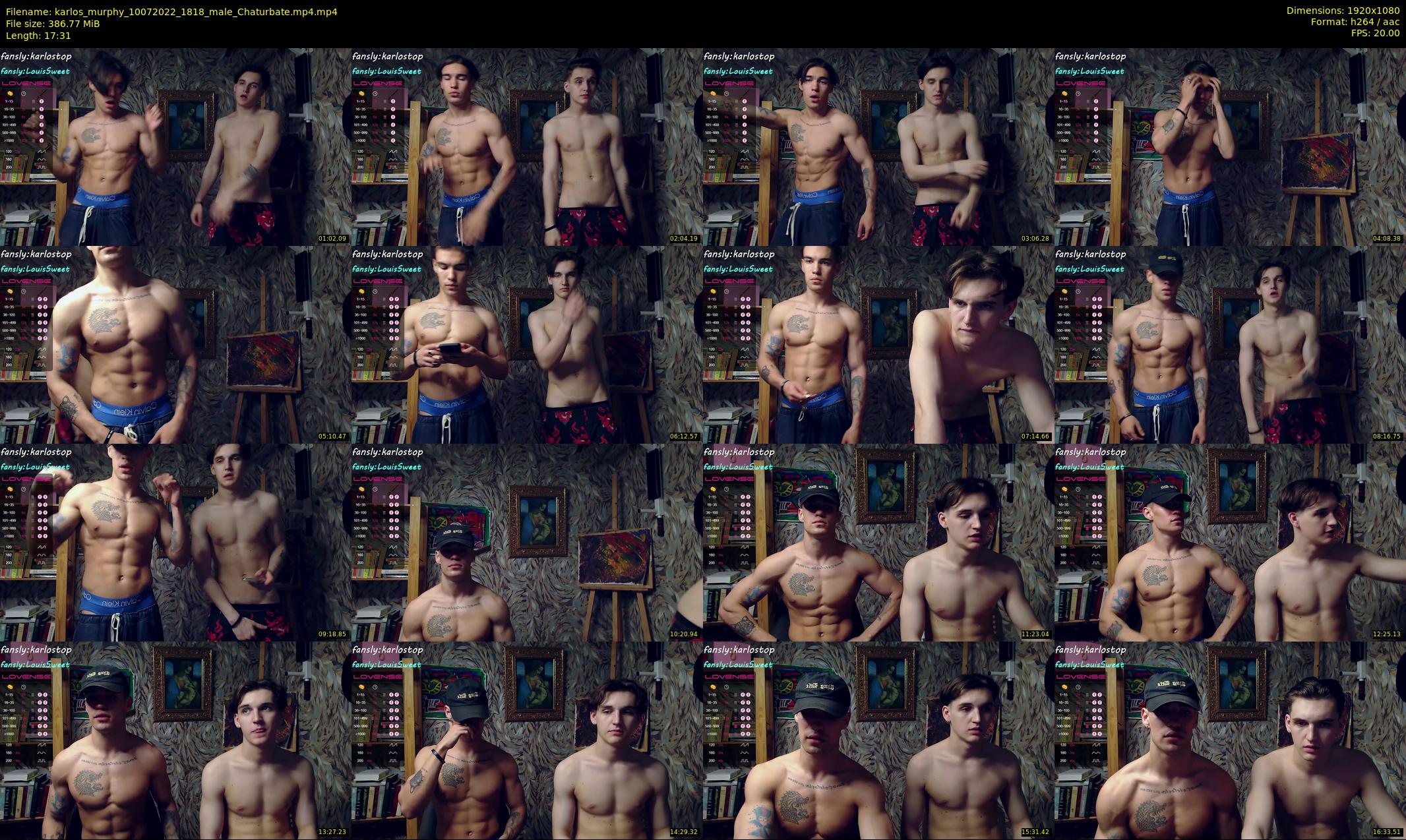 karlos_murphy — 18 minute Chaturbate male cam show recording, 1080p, Jul 10, 2022