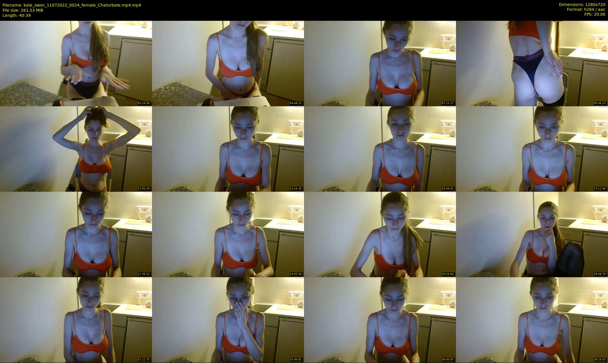 kate_swon — 41 minute Chaturbate female cam show recording, 720p, Jul 11, 2022